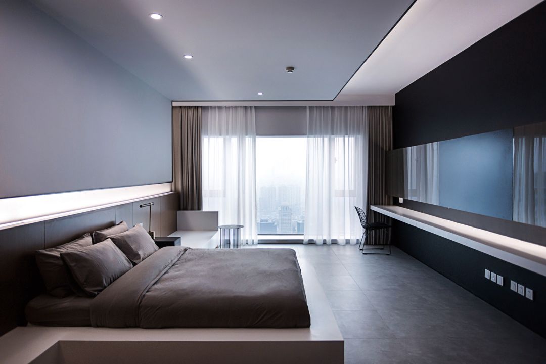 世茂滨江花园 40 万出租房装修，打造大气观景空间-162