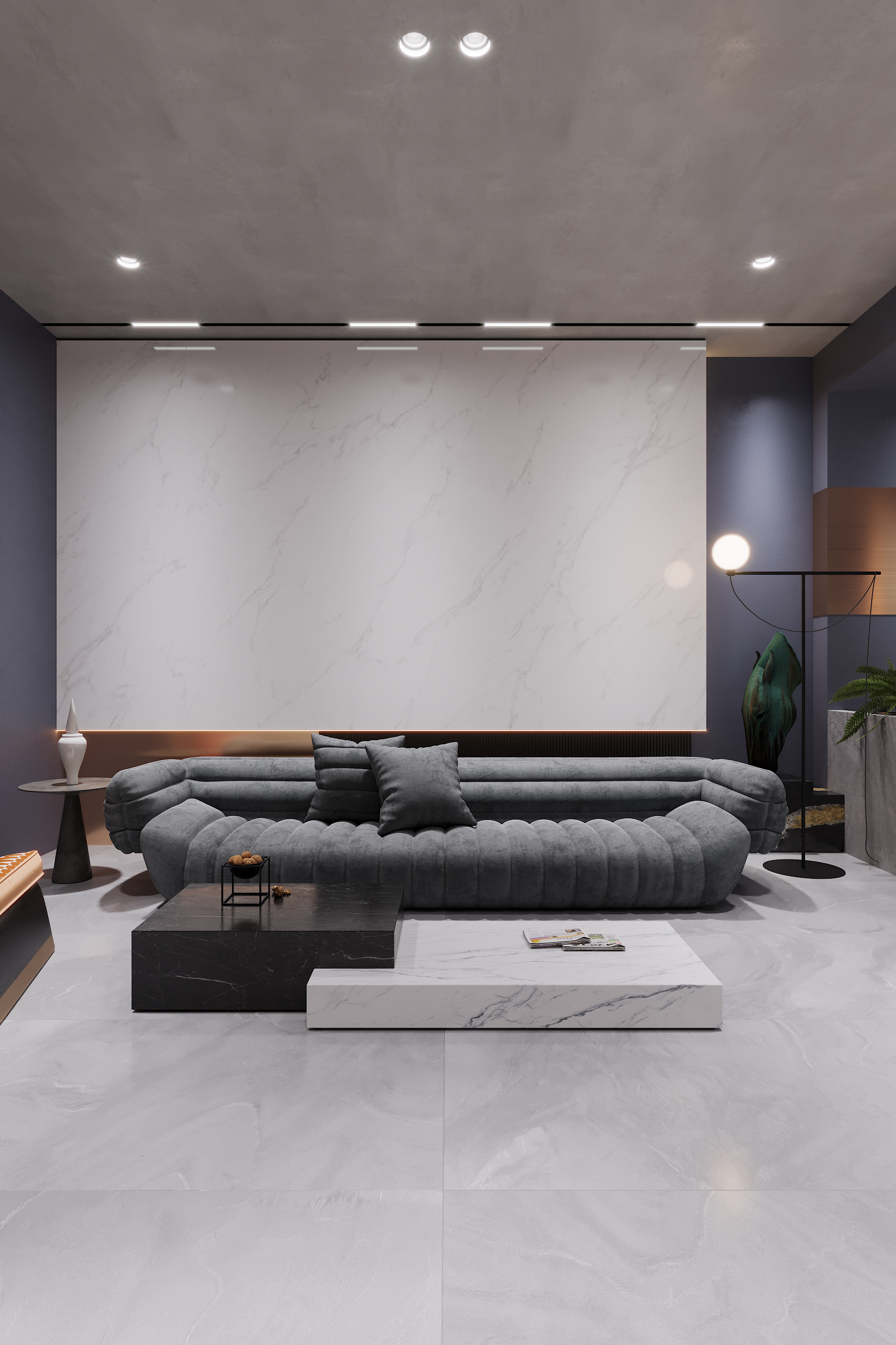 河南三门峡 180 平米室内设计案例解析 | 简约现代风-37