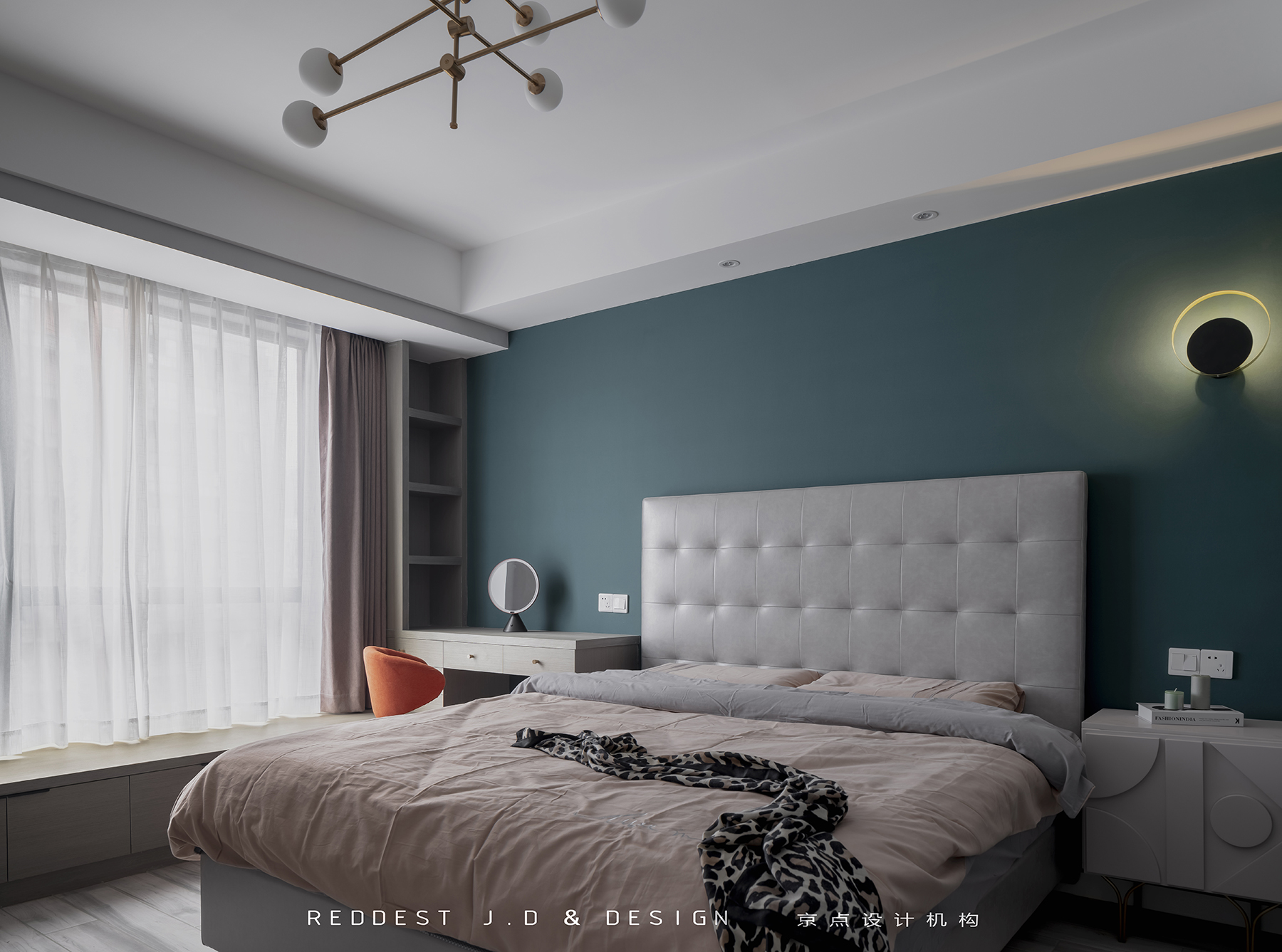 京点设计 | 温馨折衷主义之家，实用与时髦并存。-39