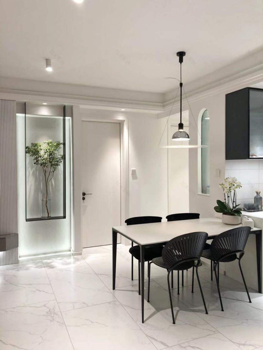 灰蓝简法复古风家装-21