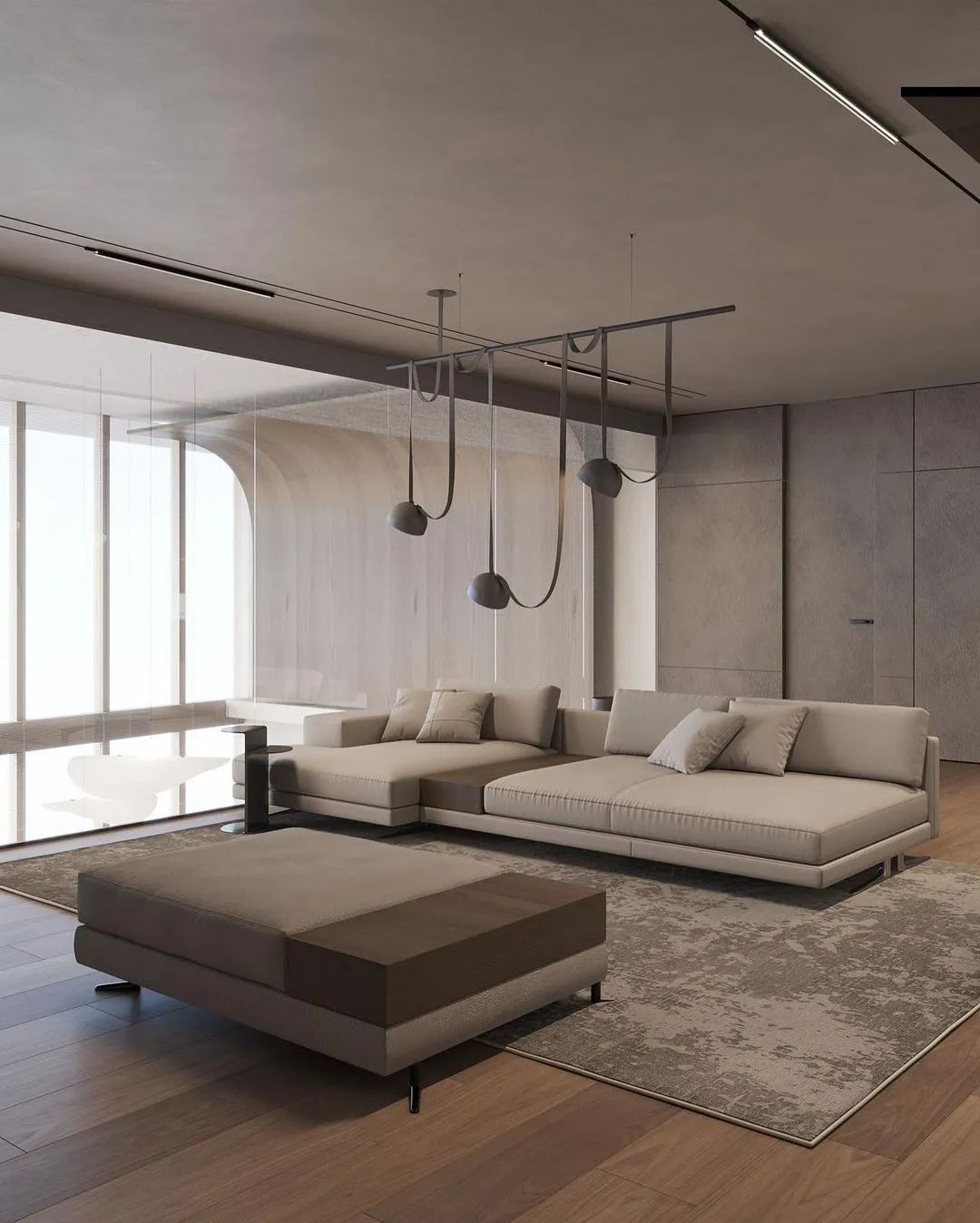 BISCAYNE BLVD 顶层复式极简主义设计丨ArtPartner Architects-46