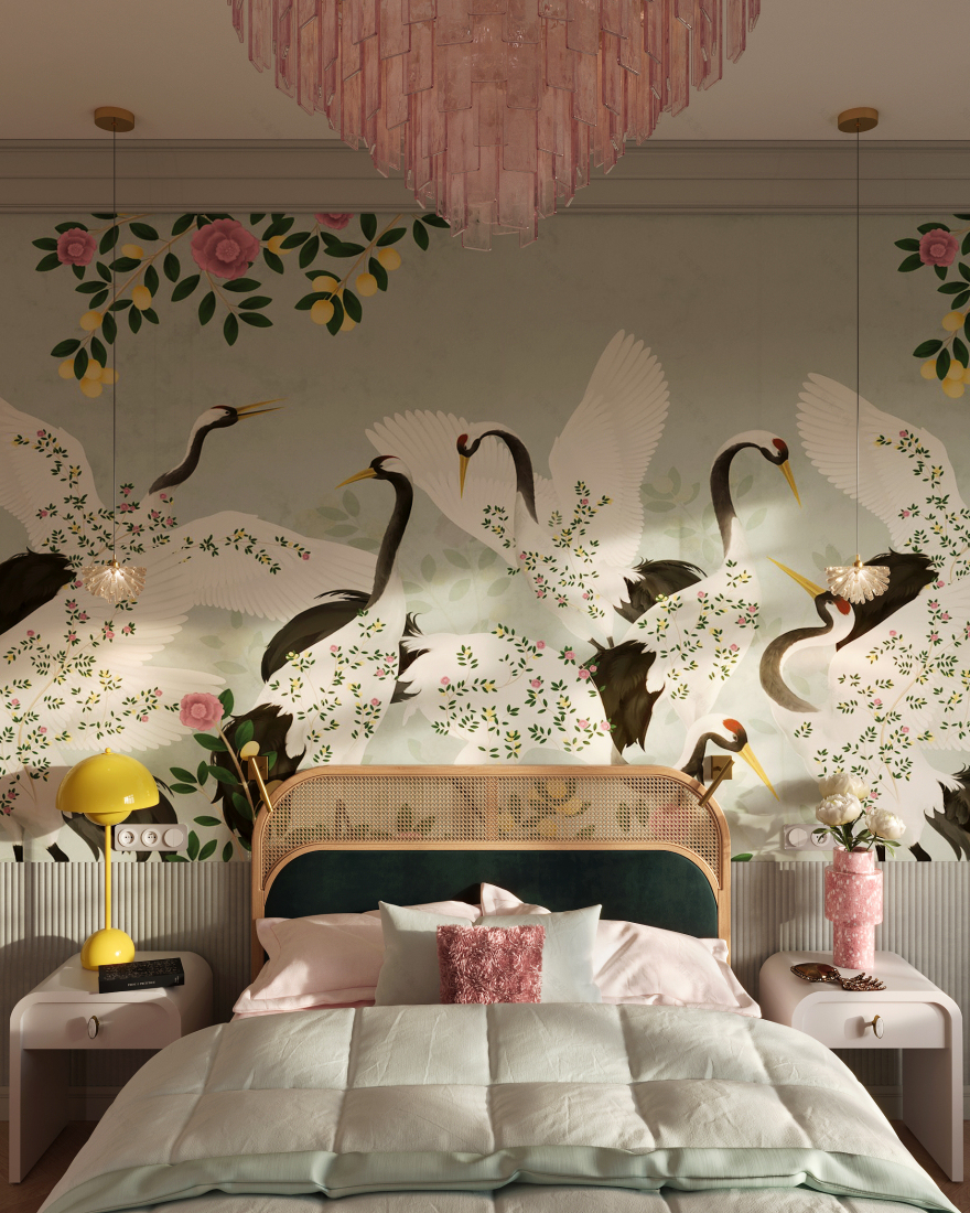 优雅的青少年卧室设计丨Serafima Suchilina-16