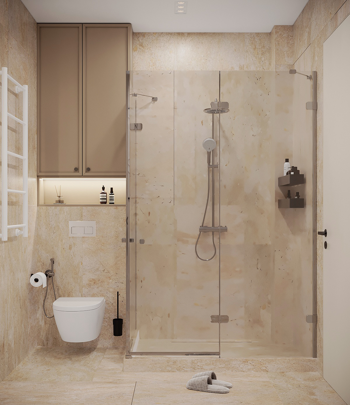 Apartment design for a large family-10