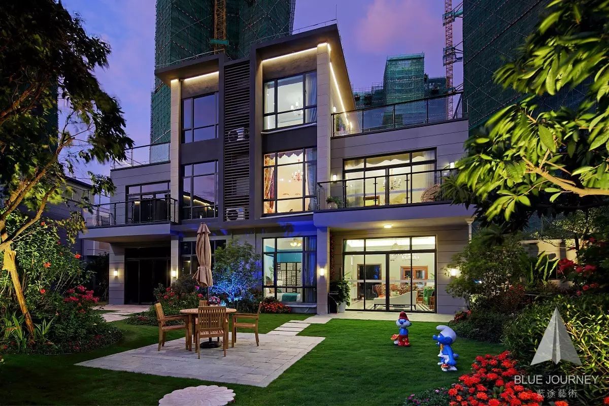 【軟裝設計】藍途新作 | 惠東小徑海岸城花園一期东南亚风格別墅樣板房-63