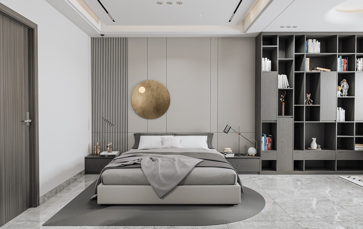 Sketchup卧室室内模型丨Kika-6