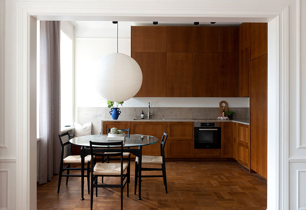 斯德哥尔摩优雅现代经典公寓设计-4