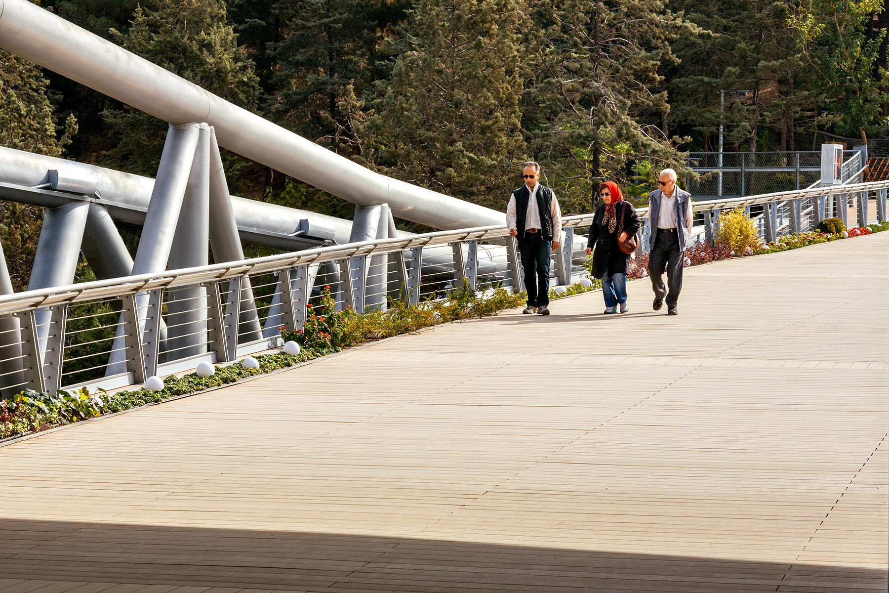Tabiat Pedestrian bridge | Diba Tensile Architecture-19