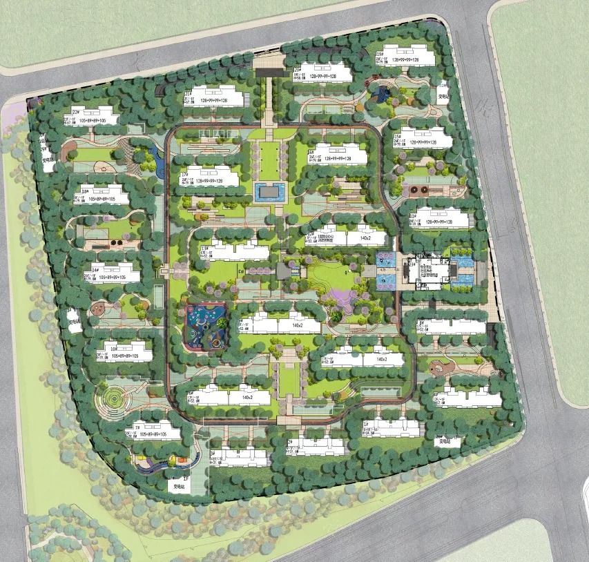  伍鼎景观国际丨苏州首开·金茂熙悦大区景观设计 丨中国苏州-10