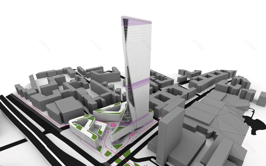 巴黎生态气候塔楼——绿色办公空间典范-5