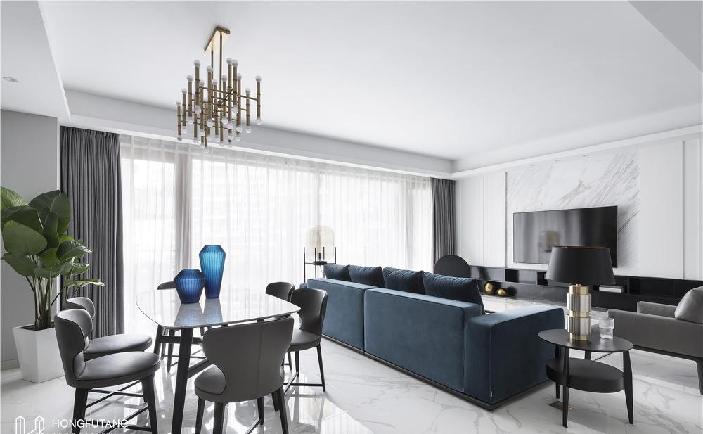 现代简约家居,打造通透互动空间-10