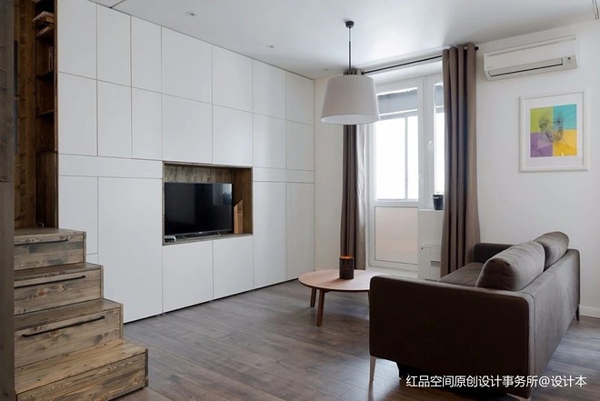 一居56平米装修案例·效果图  回归,北欧小筑丨暂未提及-10