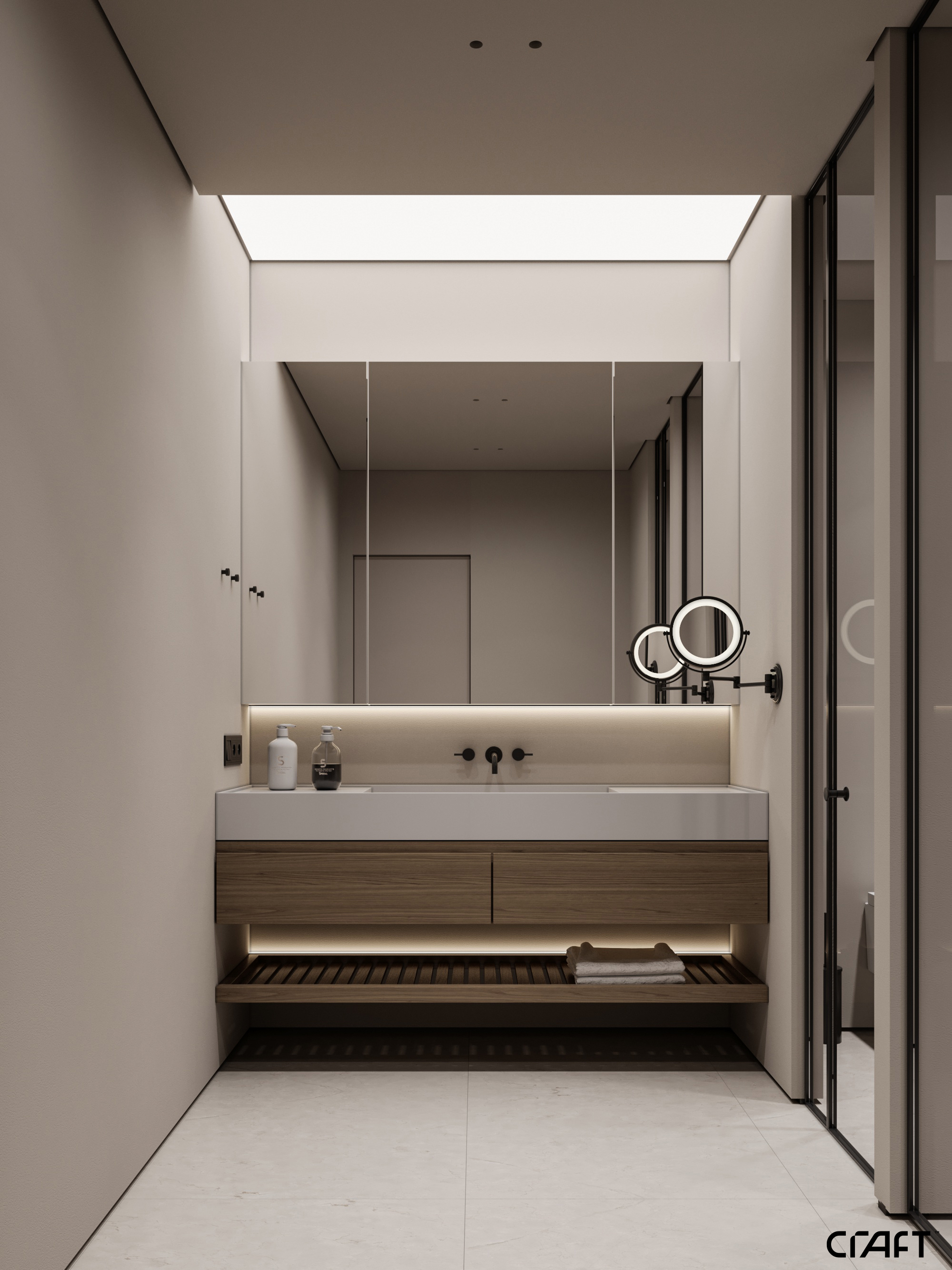 主卧室设计丨沙特阿拉伯利雅得-15