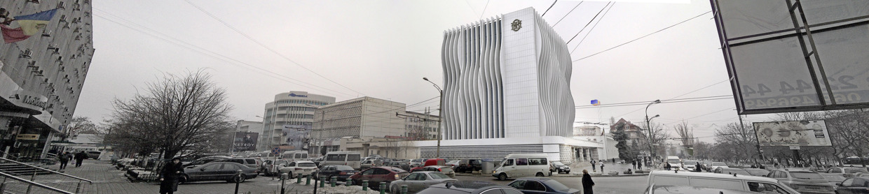 摩尔多瓦国家银行,基希纳乌的现代室内设计-7