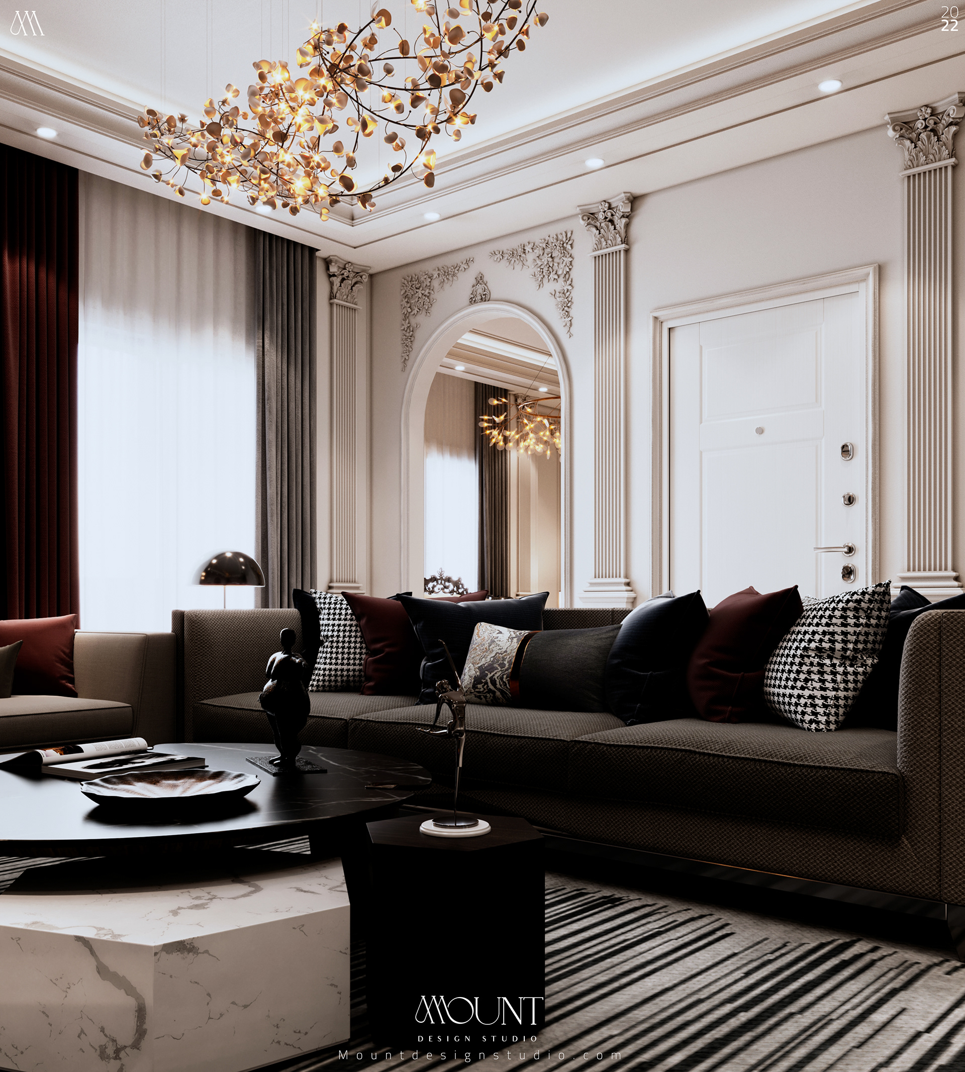 Duple· Shanshan（接待与起居）室内设计丨埃及丨Mount Design Studio-17