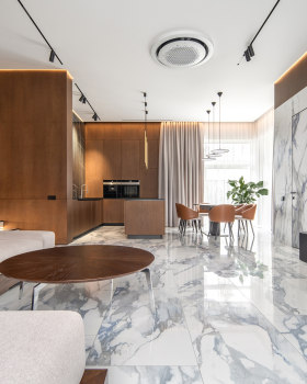 乌克兰的Lu·ury 之家（Lu·e） 丨乌克兰基辅丨Alexandr Kornienko,Olena Kornienko