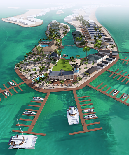 Waterfront Landscape Architecture - Turtle Island Belize - DTJ Design-14