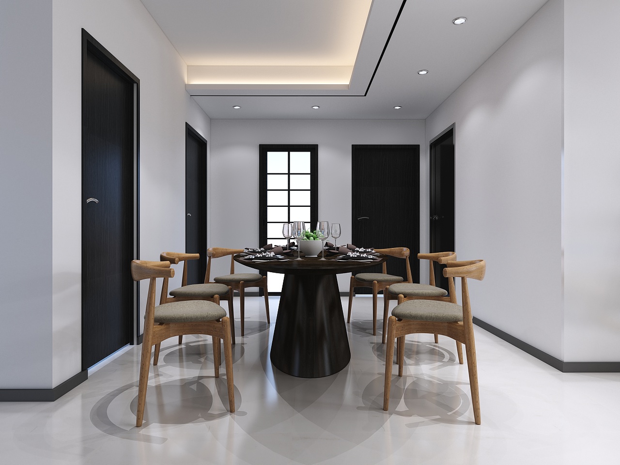 北欧风客厅设计丨女屋主设计师-9