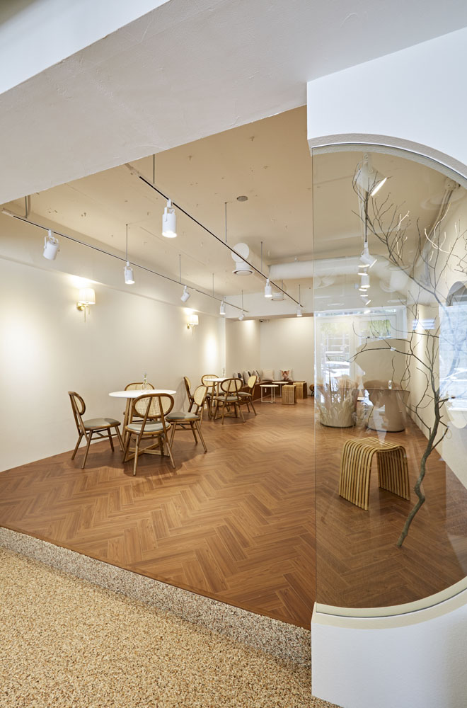 50 平温馨烘焙咖啡馆，韩式简约风格室内设计-10