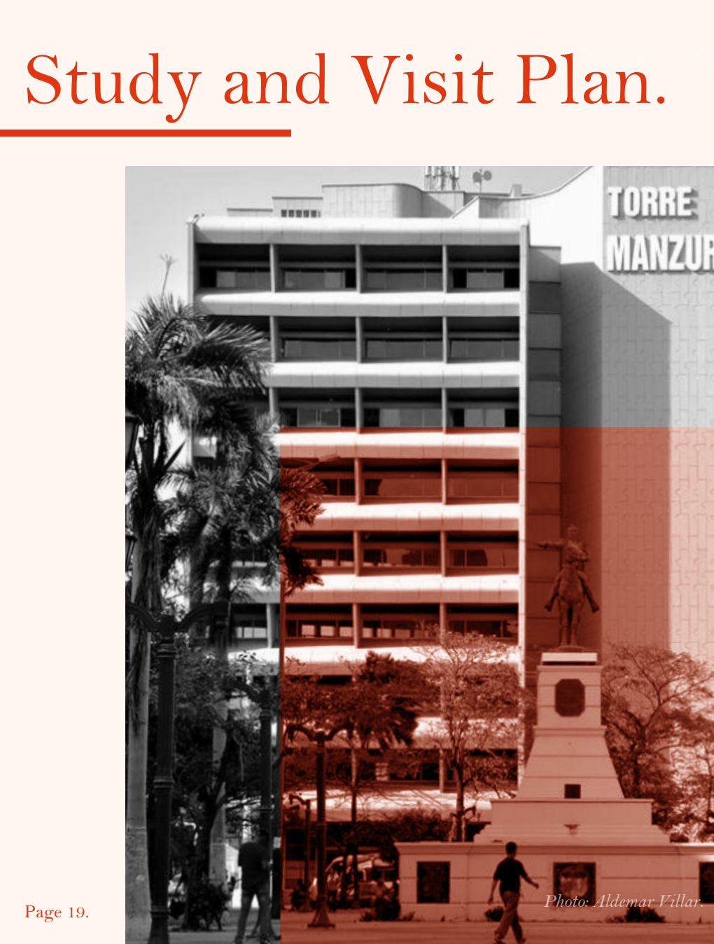 Study visit proposal with an architectural approach-8