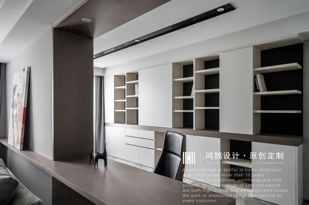 芜湖鸿鹄设计丨平层丨 108㎡里的收纳艺术-26