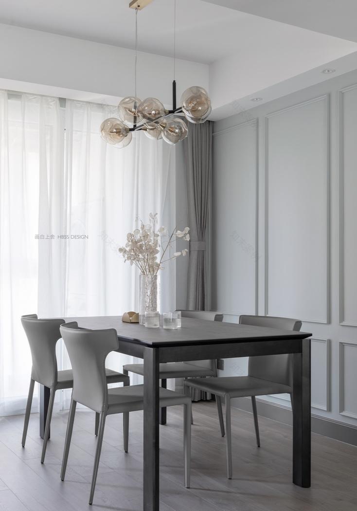 白上舍平层轻奢风 | 金属元素与色彩的完美融合-0