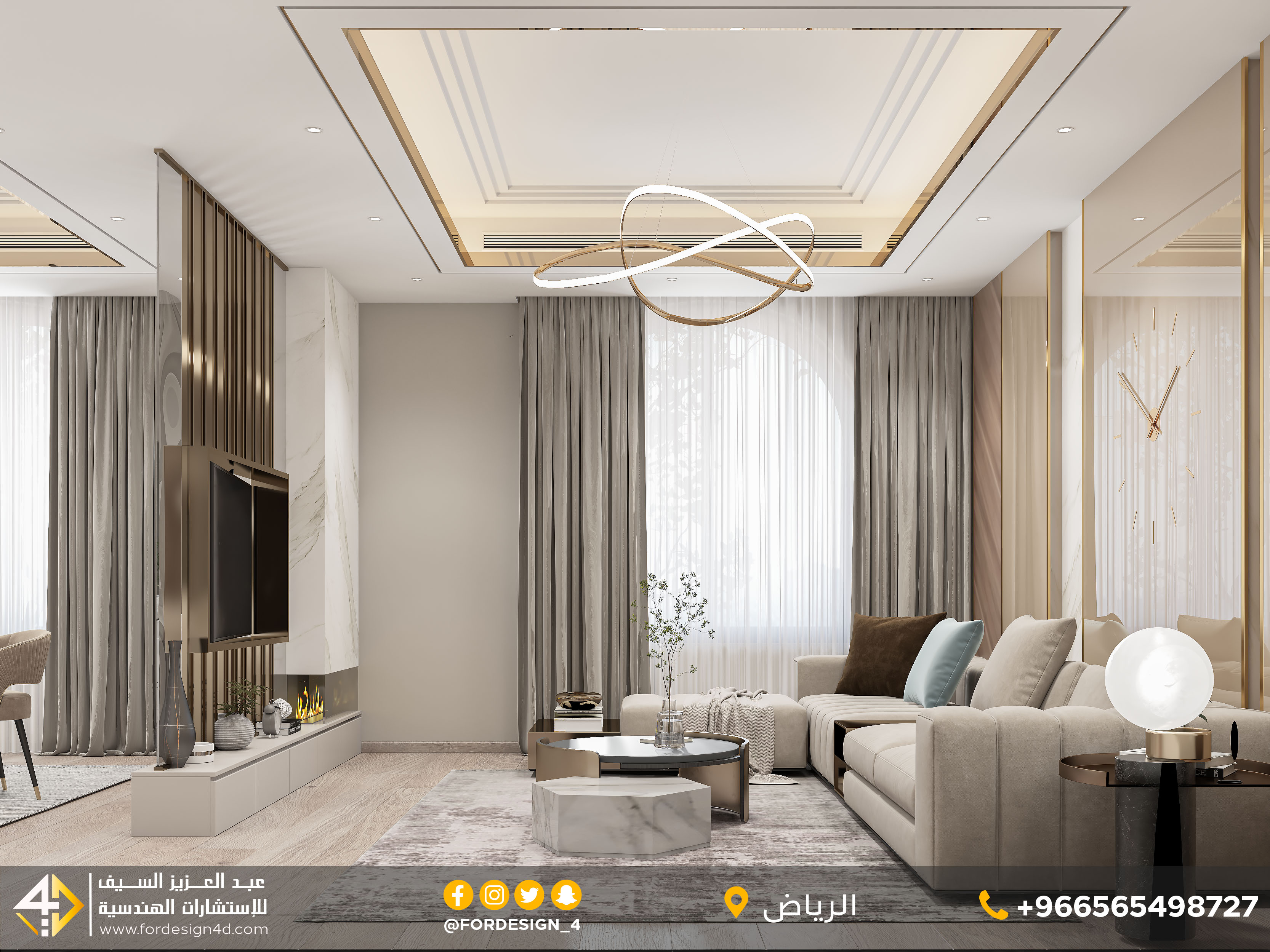 Modern Suite design in palace in KSA-8