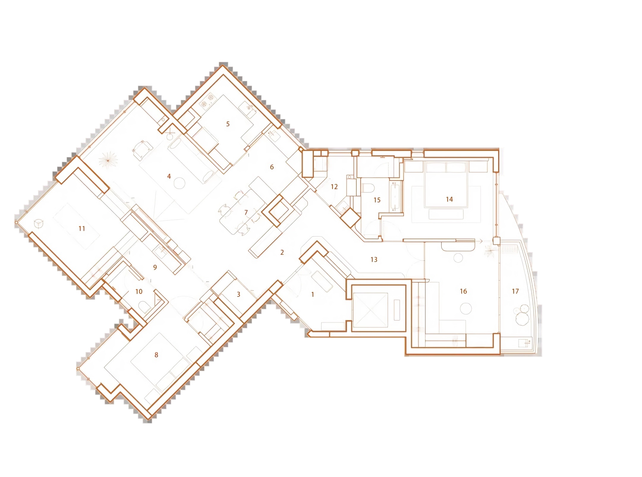 L 屋；L 宅（注：这里L可根据具体情况判断是否有特定含义，若L代表某个特定名称，可根据实际情况替换，仅从这简短内容看，这种表述较合适） 丨中国广州丨KINJO DESIGN幾築空間設計-8