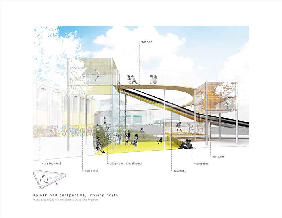 Community Design Collaborative Play Space Design Competition | Learning Landscapes: Blanche A. Nixon/Cobbs Creek Branch Library-18