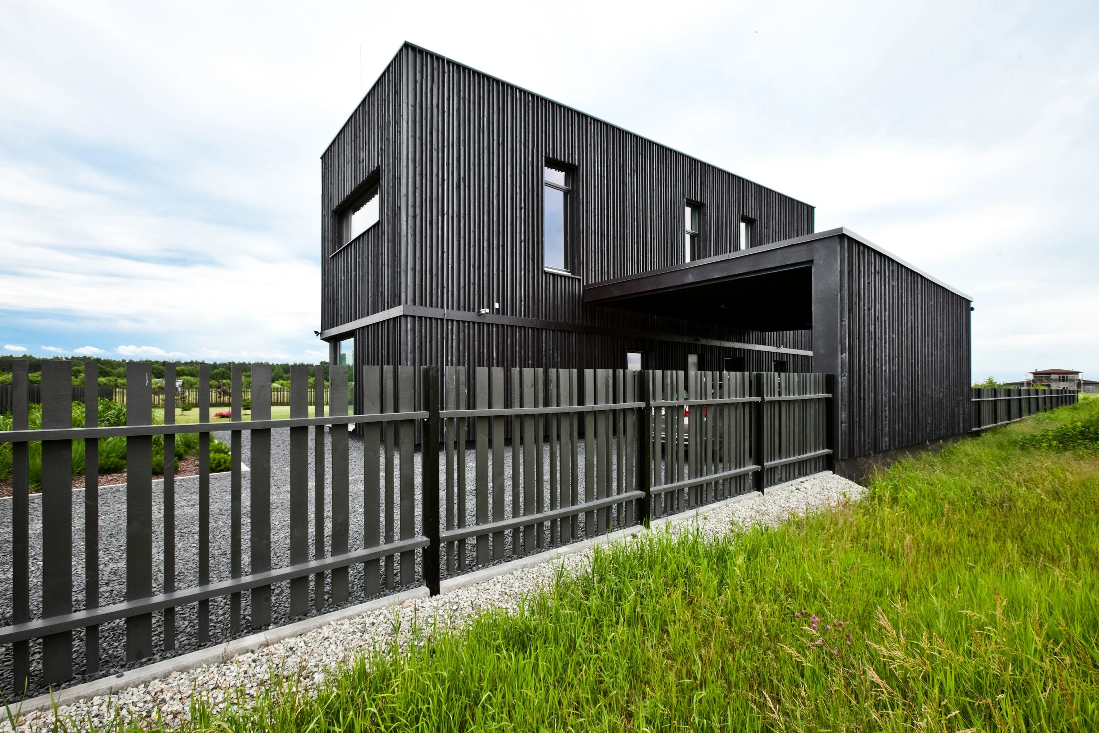 私人住宅中的日式庭园空间-22