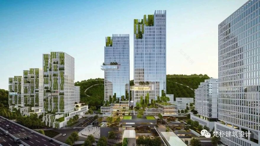 深圳建筑产业生态智谷总部基地一期城市设计丨中国深圳丨梵朴(深圳)建筑设计有限公司-21