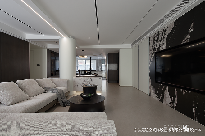 100万元三居145平米装修案例·效果图  麦卡洛陈设 · 孤岛-15