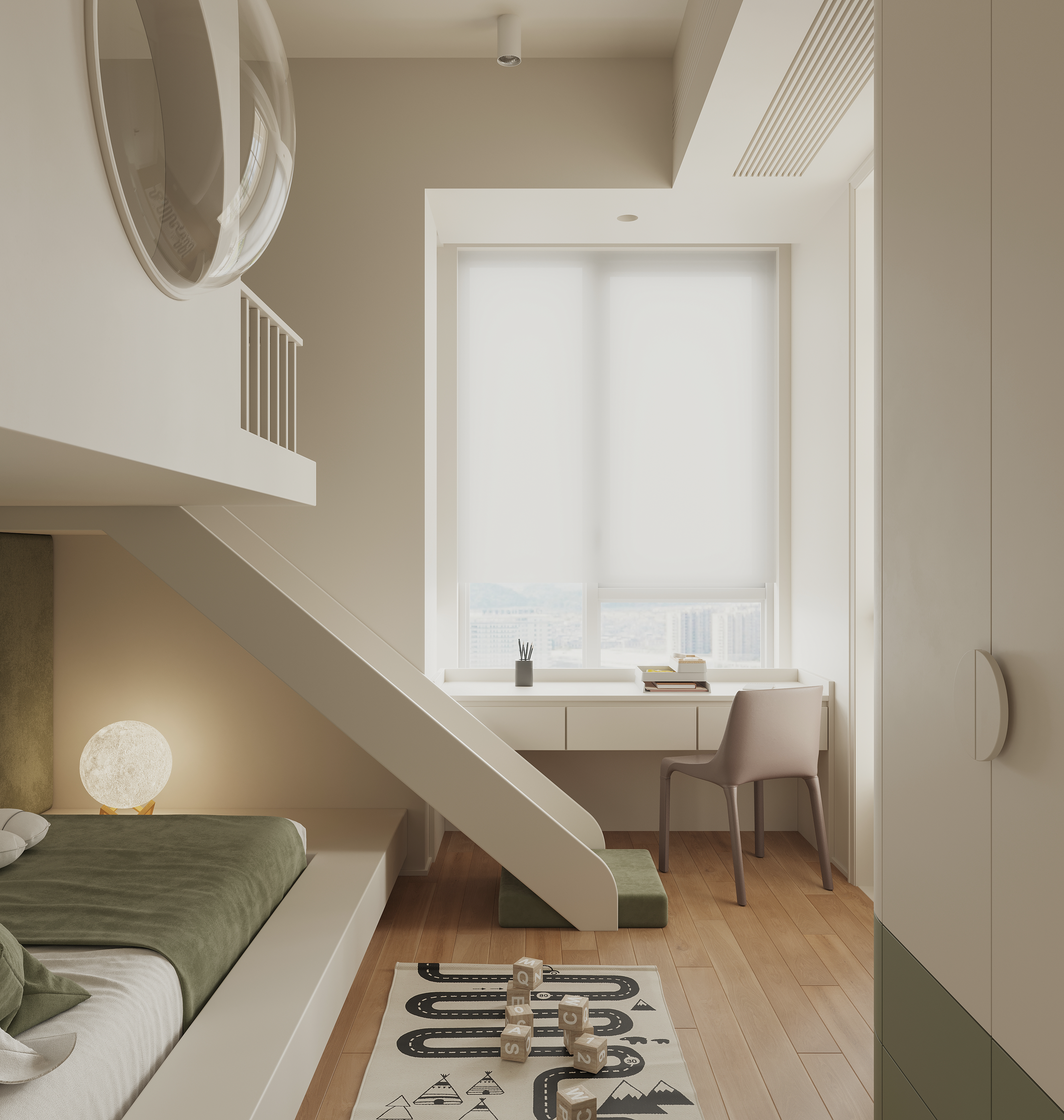 现代复古风效果图表现-23