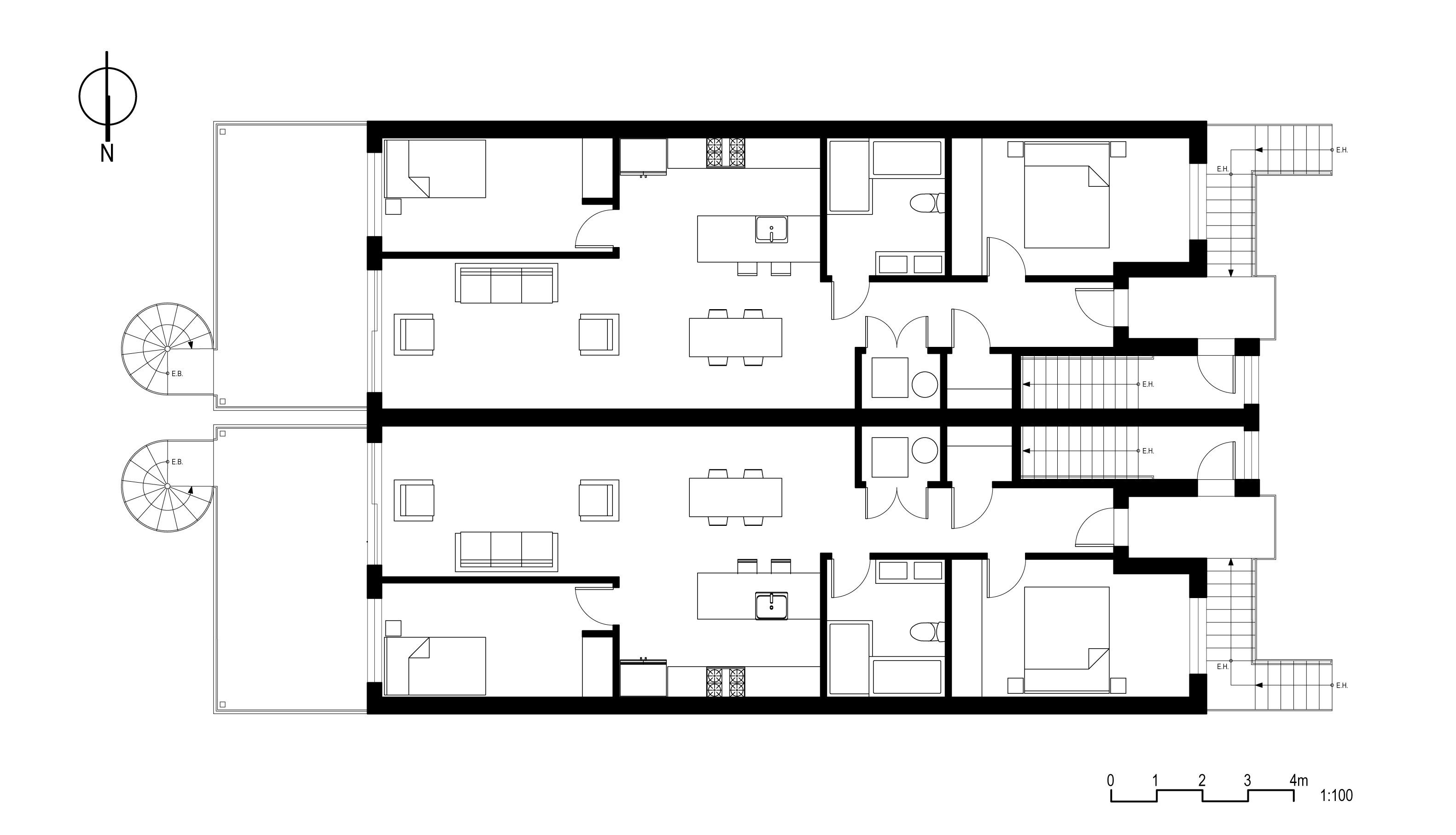 蒙特利尔 NotreDame 住宅设计丨加拿大蒙特利尔丨Le Borgne Rizk Architecture-35