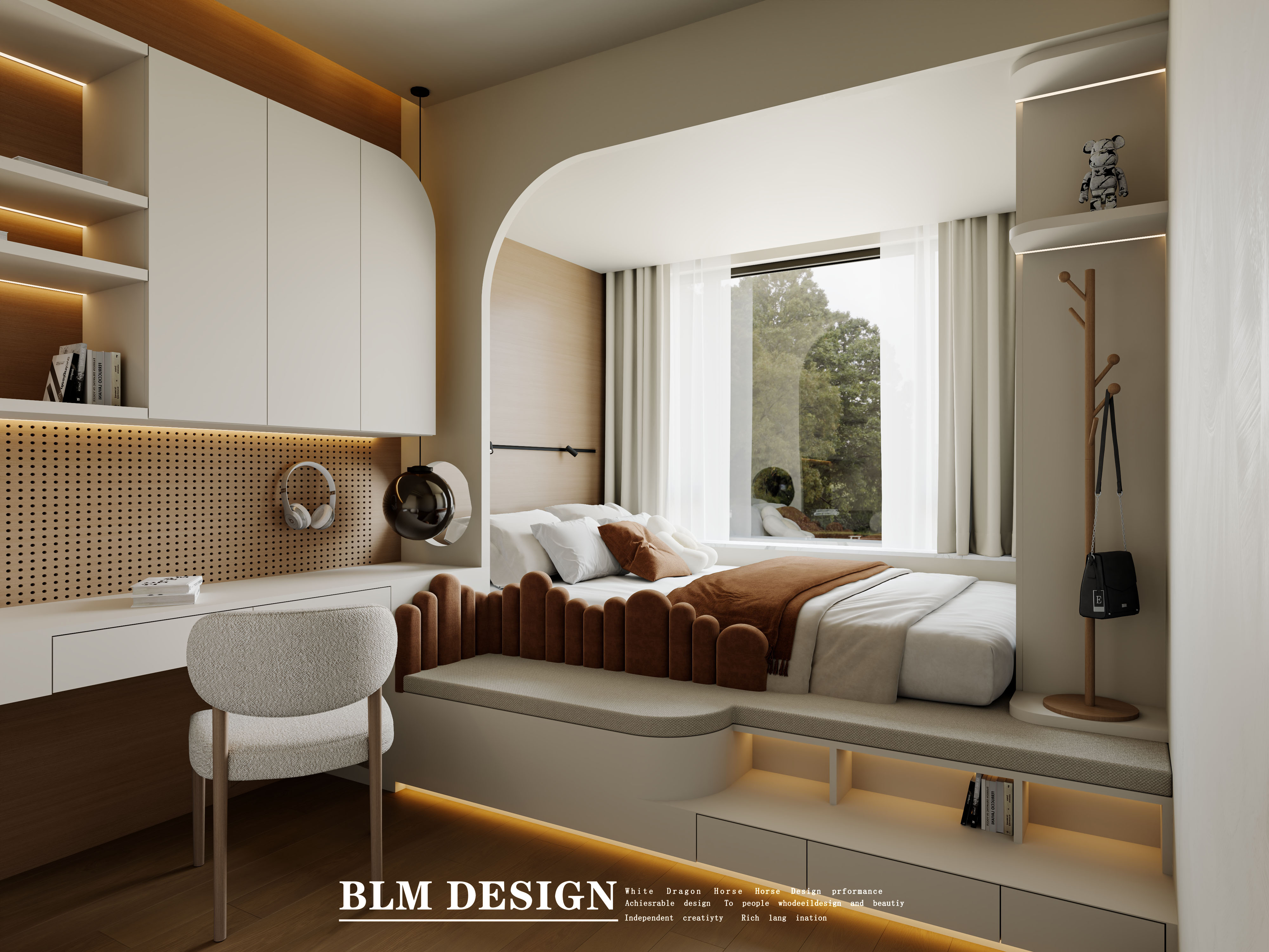 现代  白龙马效果图设计制作-13