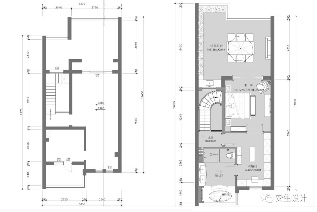 柯桥龙湖原著现代美式联排别墅-152