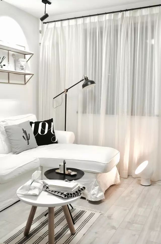 3个月爆改45㎡二手房，竟装下了浴缸、衣帽间和一整面墙的鞋柜！-204