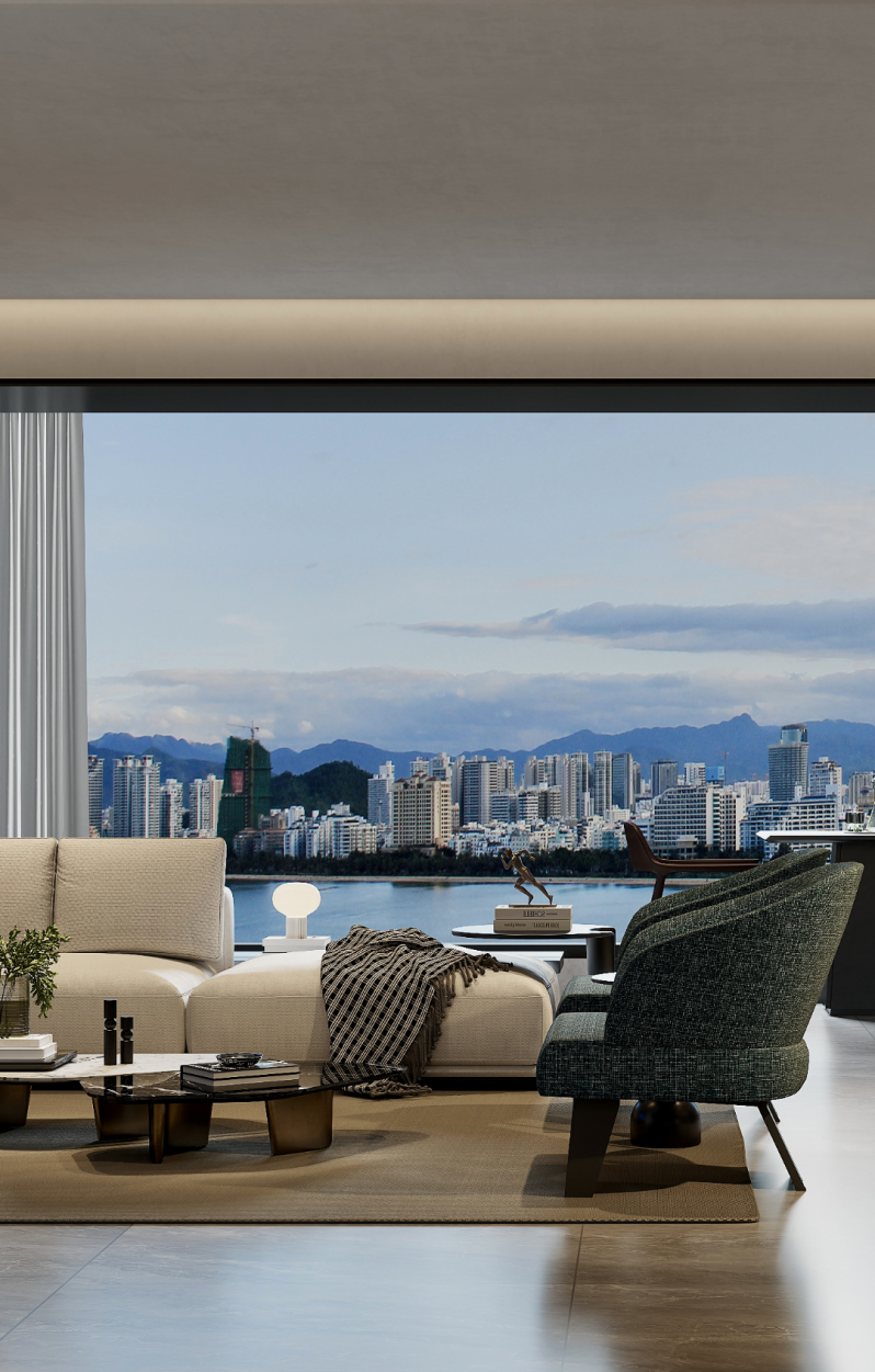 思丽新作|长江中心里的江景大平层-13