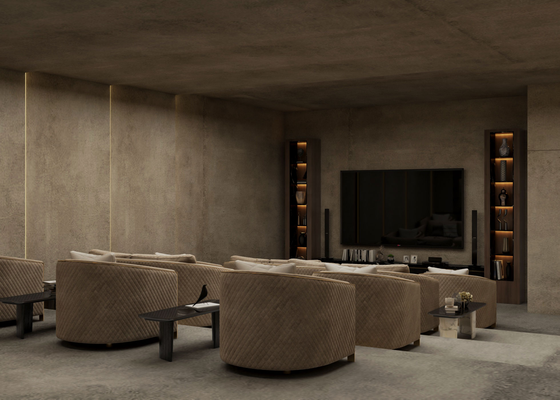 家庭影院现代风格-6