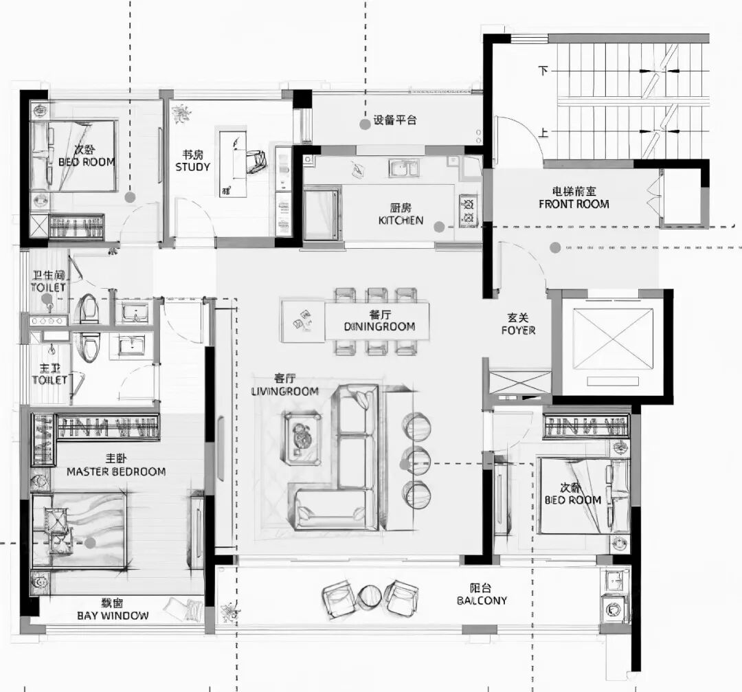 155㎡独居松弛之家丨中国杭州丨本空设计工作室-10