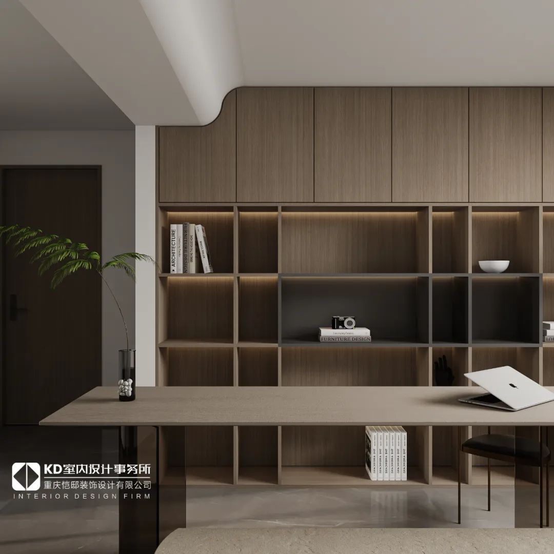 重庆星瀚雅府现代极简风设计丨中国重庆丨KD 室内设计事务所-34