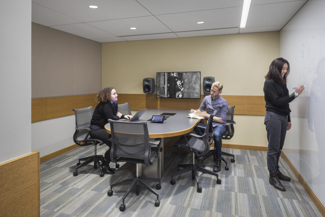 NYU Bobst Library: Avery Fisher Center for Music and Media - Perkins Eastman-5