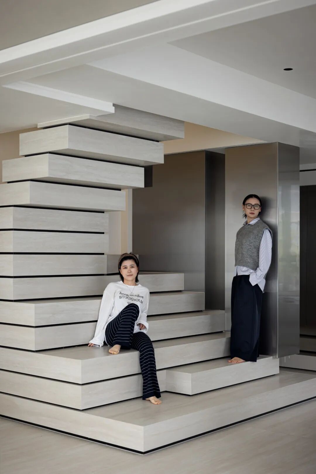 德清绿城凤栖云庐 220㎡极简叠墅精装修改造项目丨本空设计工作室-15