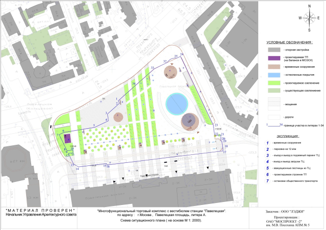 莫斯科巴维列茨卡亚广场地下购物中心及广场美化项目丨俄罗斯莫斯科丨“莫斯科项目2”研究所,Buromoscow公司-15