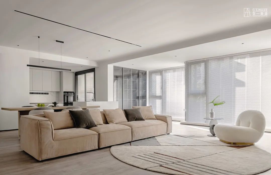 极简自然的居家空间丨空一築造-41