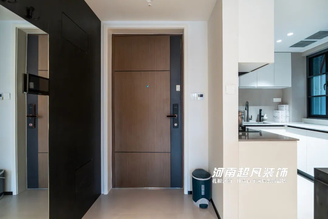 完工首发丨金水区美盛教育港湾，110平黑白灰极简风，色彩纯粹层次丰富-44