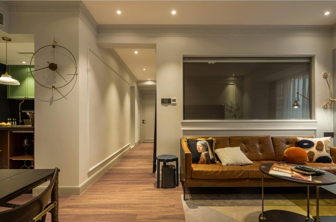 LDK 轻复古平层设计，浪漫与火热共存-14