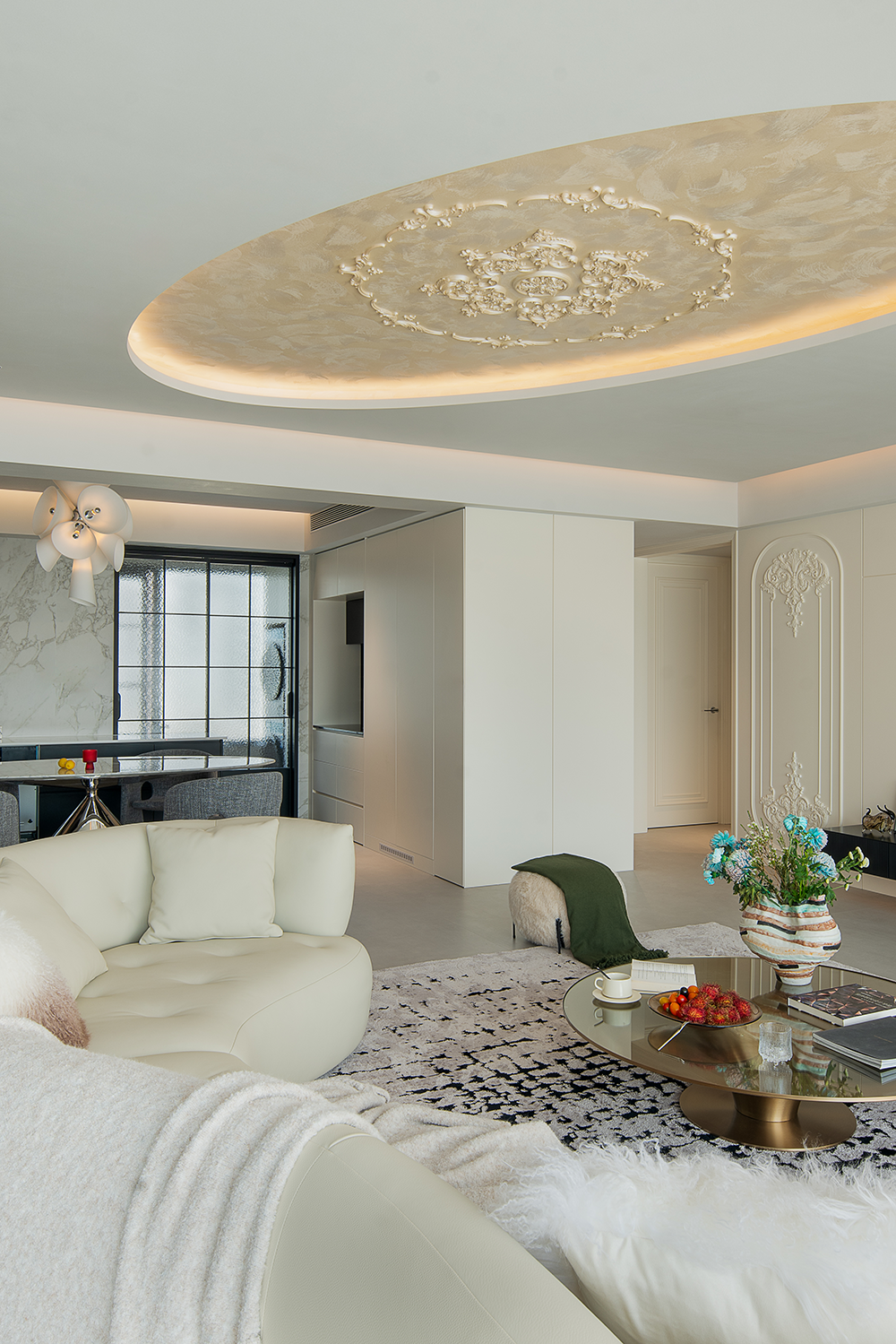 新作丨金俊乐:143㎡法式流光,漫游家的生命力丨中国丽水-32