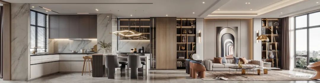 科为城墅现代轻奢叠墅丨旗盛-18