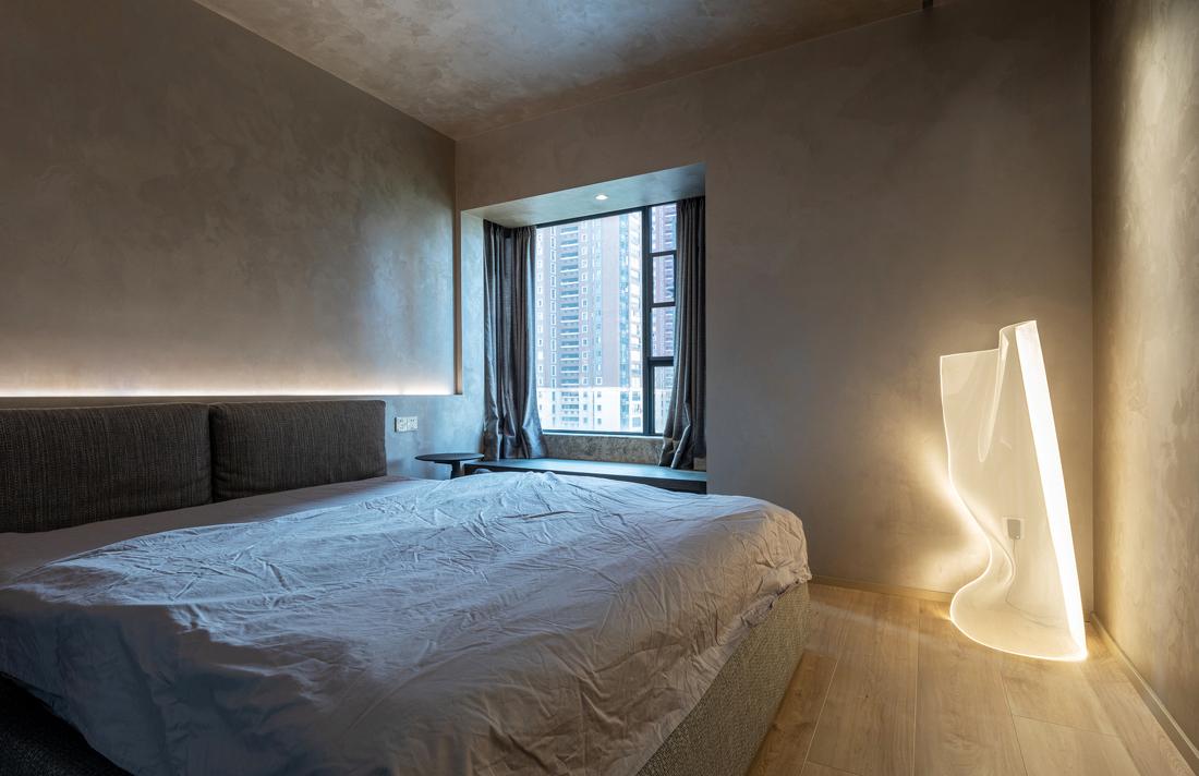 平层空间的黑与木色之美丨莫迪夫设计-23