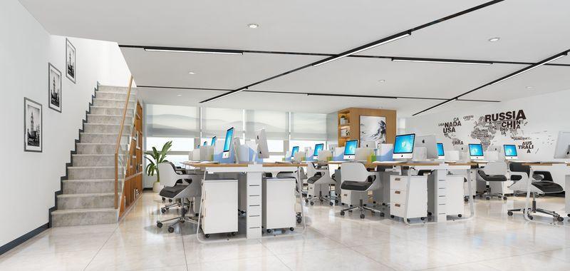 广州市艺助春雨慈善基金会现代简约办公室设计-14